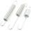 3 in 1 Ring Metal Motorcycle Kickstand Spring Silver Tone 1