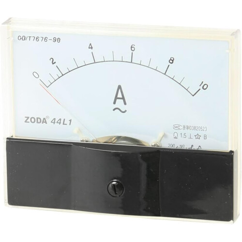 0-10A Analogue AC Ammeter Current Panel Meter 44L1
