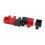 Car Battery Terminal Cover Soft Plastic Insulation Boot Sleeve Black Red 3 Pairs 1
