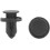 100 Pcs Door Bumper Plastic Trim Panel Retaining Rivets Clip 9mm Hole Replacement 1