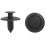 10 Pcs 6mm Hole Retainer Clips Plastic Rivets Flaps Bumper Fender Push Clips 1