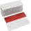 Universal Trailer Car White Reflective Warning Plate Adhesive Reflector 12PCS 1