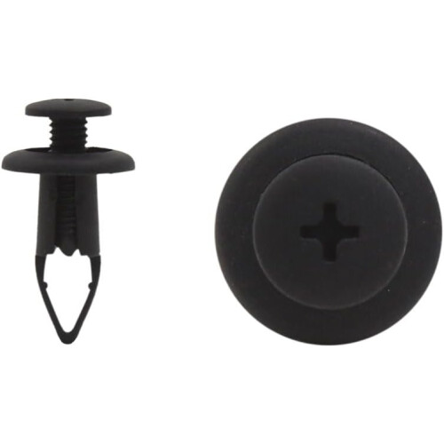 20 Pcs 10mm Hole Plastic Rivet Trim Panel Car Door Retainer Clips for Auto