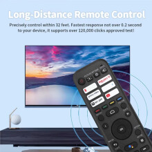 Replace N2QBYA000051 TV Remote Control for Android TV N2QBYA000048 N2QBYA000049 N2QBYA000056