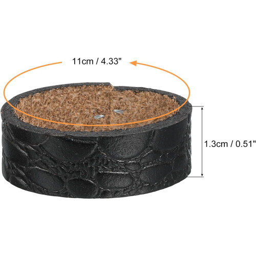 Leather Belt Loop Keepers Ring Buckle Fit Width Belt Strap for DIY Craft Bag Belt Fixing 1
