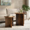 VidaXL vidaXL Side Table Set 2 pcs Old Wood Engineered Wood 5
