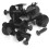 10 Pcs Retainer Clips Plastic Drive Rivets Flaps Bumper Fender Push Clips for BMW 1