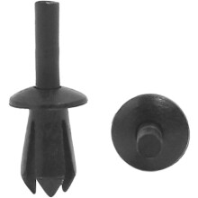 10 Pcs 5mm Hole Car Retainer Clips Plastic Drive Rivets Flaps Bumper Fender Push Clips for BMW