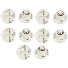 10 Pcs T4.2 Green 3020 Surface Mount Device 1 LED Car Truck Dashboard Panel Light Lamp