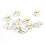 10 Pcs T4.7 Surface Mount Device 5050 LED White Dashboard Dash Indicator Light Internal 1