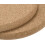 100mm(3.94") Round Coasters 10mm Thick Cork Cup Mat Pad Round Edge 5pcs 4