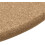 160mm(6.3") Round Coasters 10mm Thick Cork Cup Mat Pad Round Edge 4