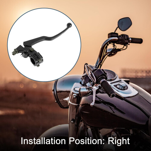 Motorcycle Right Brake Clutch Lever Mirror Code 12-24V 1