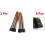 20cm 2.54mm F/F 3 Pin Solderless Flexible Breadboard Jumper Wire 5 Pcs 3