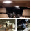 10pcs White LED Map Dome Light Bulb Lamp Interior Package Kit for Honda Civic 2006-2012 3
