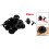 20 Pcs 8.5mm Hole Retainer Clips Plastic Drive Rivets Flaps Bumper Fender Push Clips 2