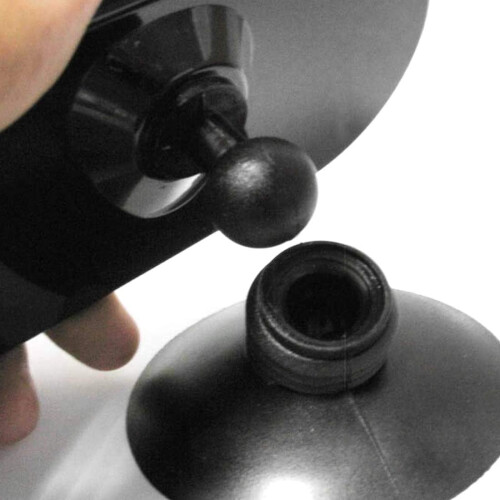Car Revolving Room Suction Up Rear View Mirror 2