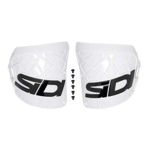 Sidi Crossair X Shin Plate White / Black - Pair