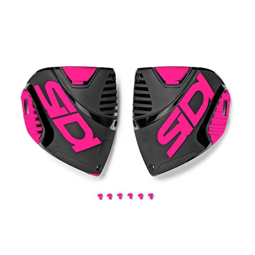 Sidi Crossfire 3 Shin Plate Black / Pink / Pink - Pair