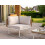 Beliani Garden Corner Section BAUCINA Light Beige 2