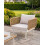 Beliani Garden Armchair BAUCINA Light Beige 2