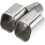 62mm Square Slant Tip Exhaust Muffler Tail Pipe 4