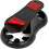 Car Interior Self Adhesive Black Plastic Rubber Cup Bottle Holder 2