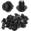 24pcs Bumper Wheel Arch Plastic Rivet Clip 10mm 4