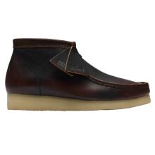 (6.5 UK, Brown) Clarks Originals Mens Wallabee Suede Flat Boots
