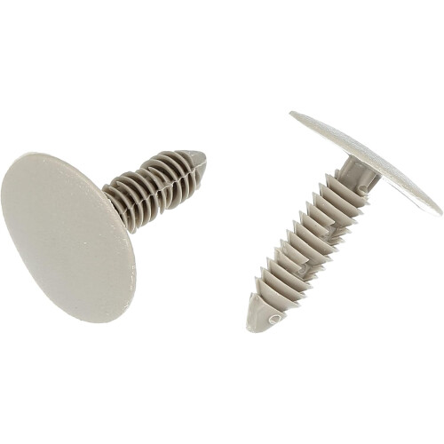 25 Pcs 8mm Car Retainers Plastic Splash Weatherstrip Mat Clip 2
