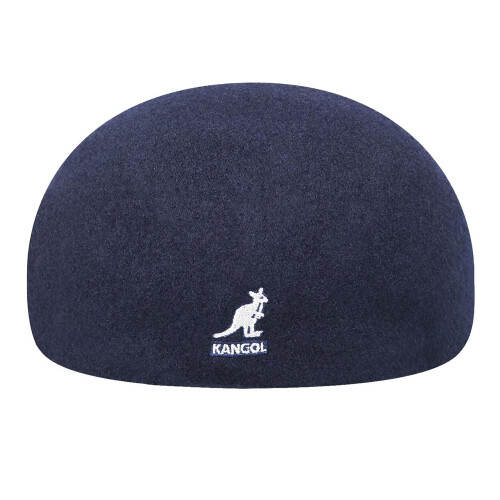 KANGOL (S, Dark Blue) Kangol Unisex Adult Wool Flat Cap 1