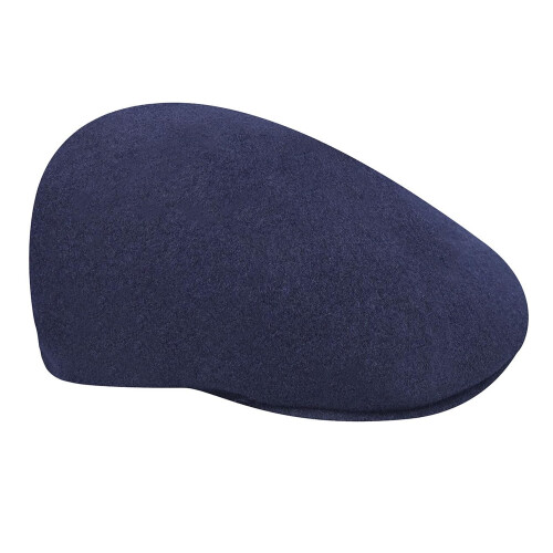 KANGOL (S, Dark Blue) Kangol Unisex Adult Wool Flat Cap 2
