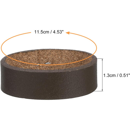 Leather Belt Loop Keepers Ring Buckle Fits Width Belt Strap for DIY Craft Bag Belt Fixing 1