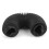 30mm Inner Dia Rubber Strut Boot Bellow Bumper Stop Black 2
