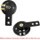 Car Motorcycle Black DC 60V 105dB Horn Trumpet Replacement 4