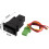 DC 12V Panel Mount Latching Red Pilot 4 Wire Fog Light Switch 4