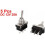 DC 12V On/Off/On 3 Position 3P Toggle Switch 5Pcs 2