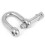 10PCS Stainless Steel Wire Rope Fastener Bow D Shackles 4mm Thread 2