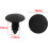 Plastic Rivets Retainers Car Door Clips Fastener 100 Pcs Black 2
