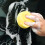 Car Auto 6 Pcs Yellow Round Sponge Wax Applicator Pads 3