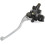 Motorcycle Metal Front Brake Master Pump Lever Black Silver Tone 3
