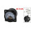 SO-45 Class 2.5 Accuracy AC 0-3A Analog Ammeter Panel Meter Black 3