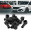 Terminal Insulating Covers 12mm x 8mm 10 Pcs Black 2