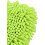 Car Mitt Microfiber Wash Glove Fluorescent Green 6