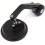 2 Pcs Adjustable Handlebar End Round Rear View Side Mirror for Motorcycle 3