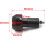 Motorcycle Universal Aluminum Alloy Handle Bar Hand Grip End Cap 2 Pcs 3