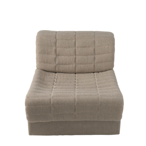 Signature Linen sofa element, seat W76 cm - ABBEY 1