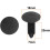 20 Pcs Black Plastic Door Trim Panel Hood Clip 2