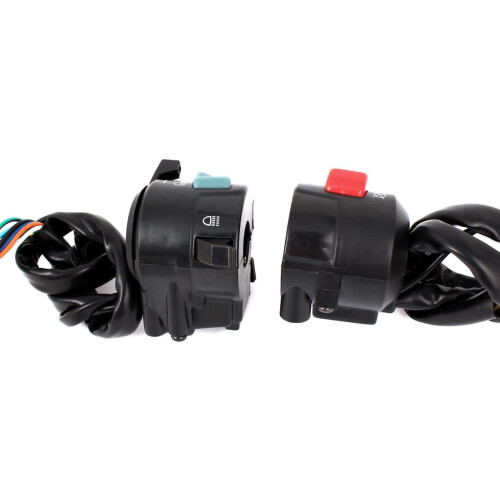 Motorcycle 7/8 Inch Handlebar Headlight Control Switch DC 12V for Harley 2