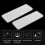 Universal Trailer Car White Reflective Warning Plate Adhesive Reflector 12PCS 5